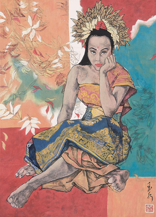 蔡玉水绘画作品