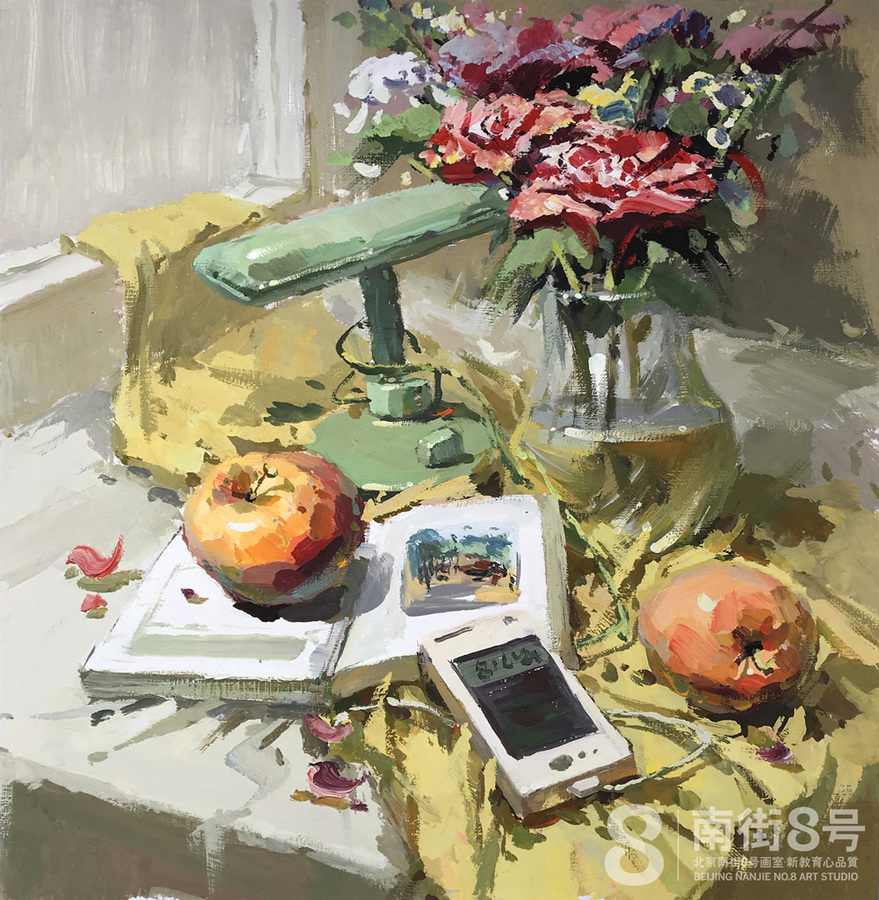 南街8号画室色彩作品