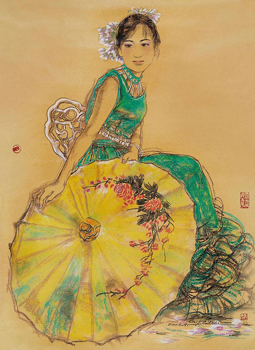 蔡玉水绘画作品