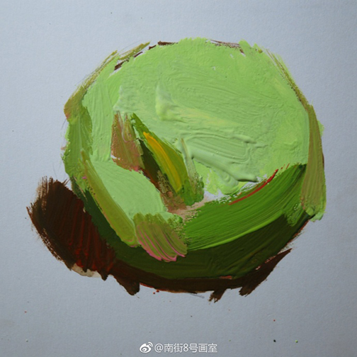 水粉单个静物画