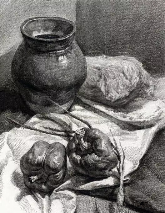 素描静物