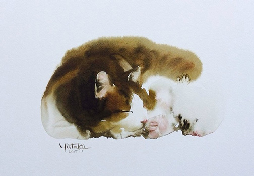 大师水彩绘画作品